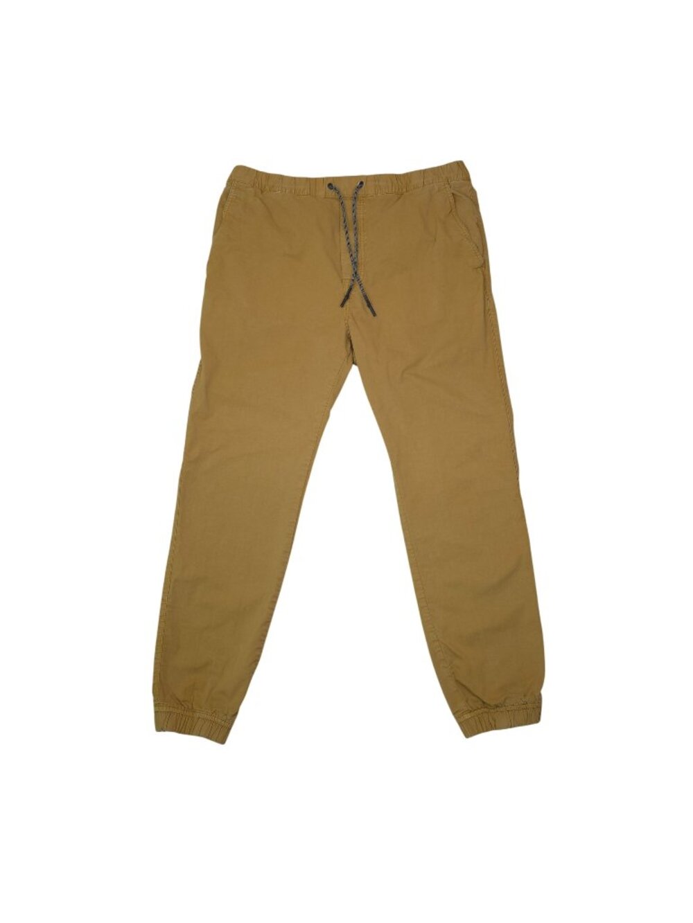 American Eagle Mens Extreme Flex Jogger Pants Medium Tan Elastic Waistband
